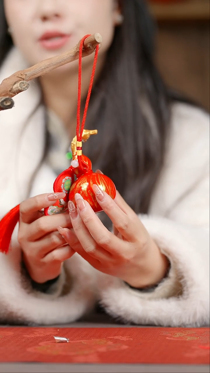 【闪购商品】1807号葫芦摆件车挂手持