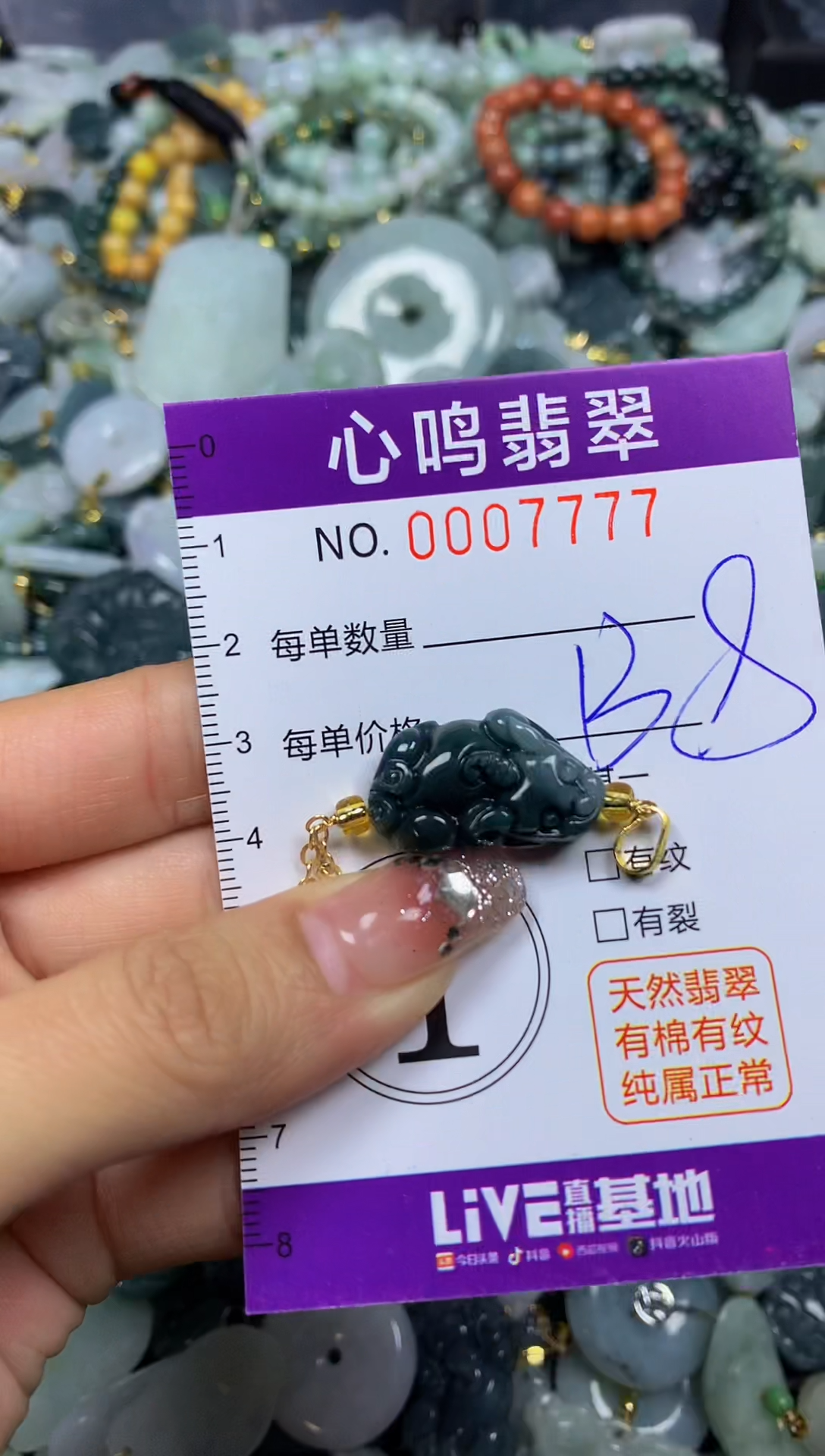 【闪购商品】翡翠颈饰未镶嵌闪购007777