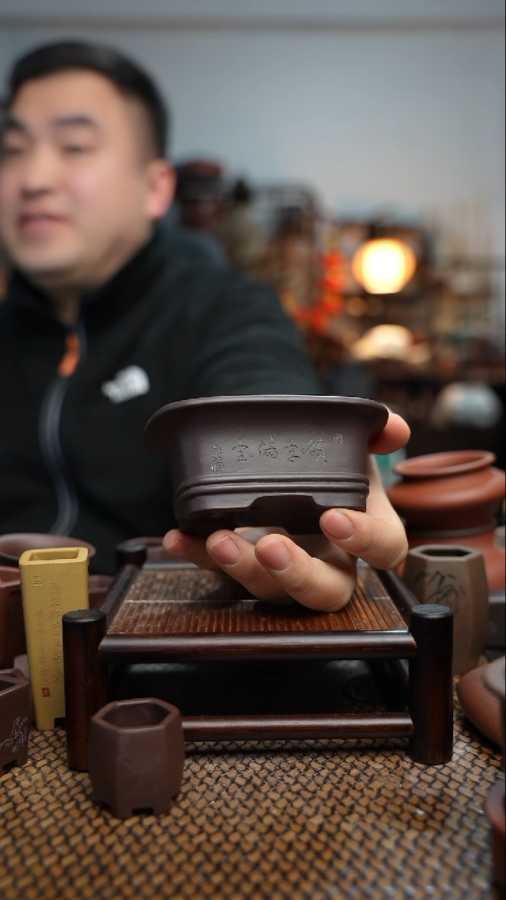 【闪购商品】紫砂花盆長木軒精品紫砂