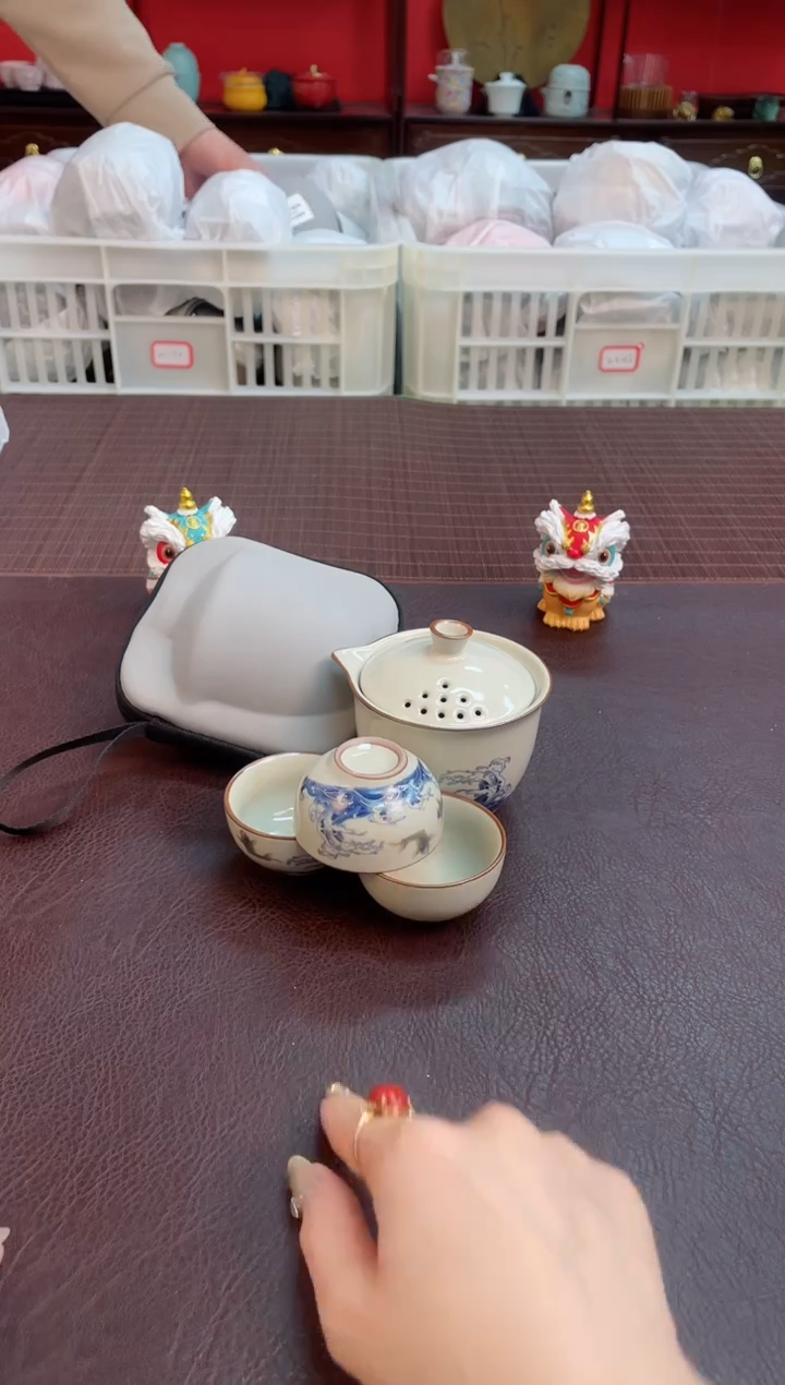 【闪购商品】瓷片【沉鱼茶器】清货底价 库存单一