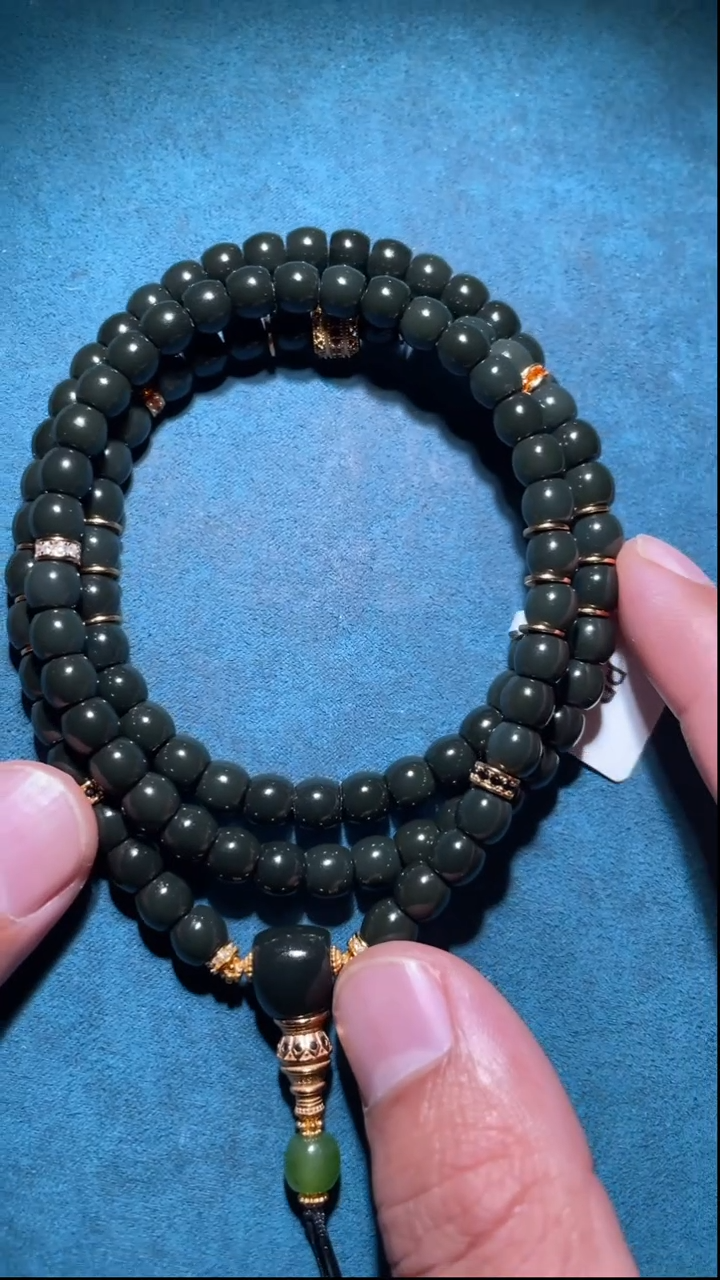 定制和田玉家*pp   直切珠链  卡7 