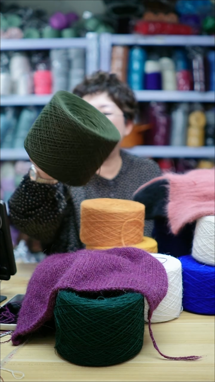 羊绒欢姐手编线499