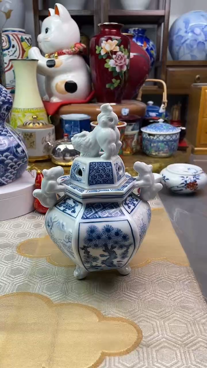 【闪购商品】盘日产人间果宝名家手作大香炉一个