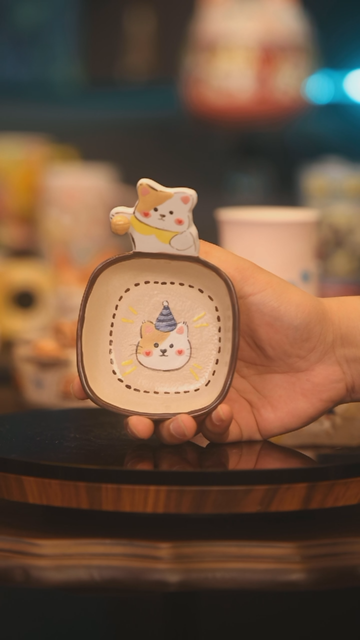 【闪购商品】摆件景德镇釉下彩绘设计师款式陶瓷