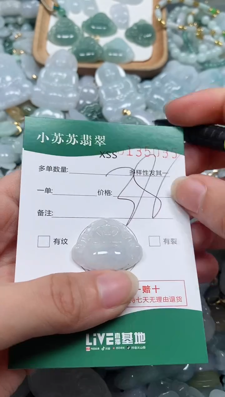 【闪购商品】翡翠颈饰未镶嵌闪购商品0135035