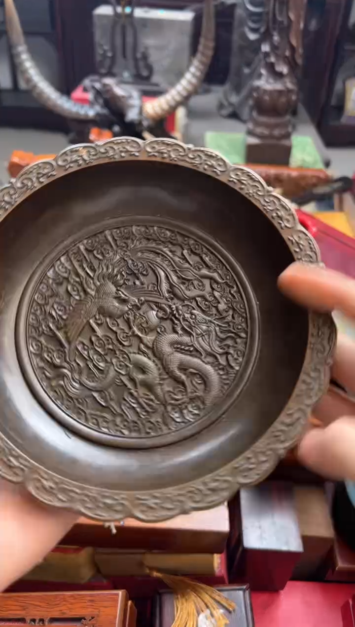 ———————瓷——————铜盘