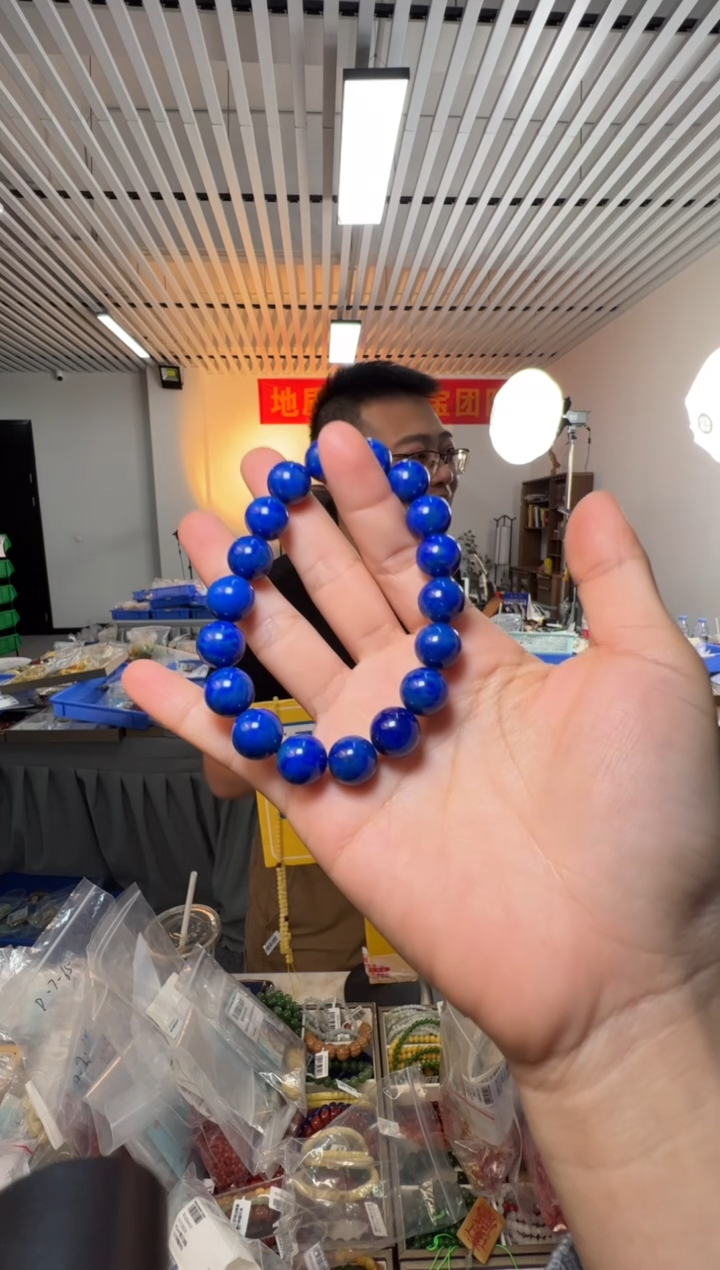 未镶嵌青金石手串青金石手串11mm