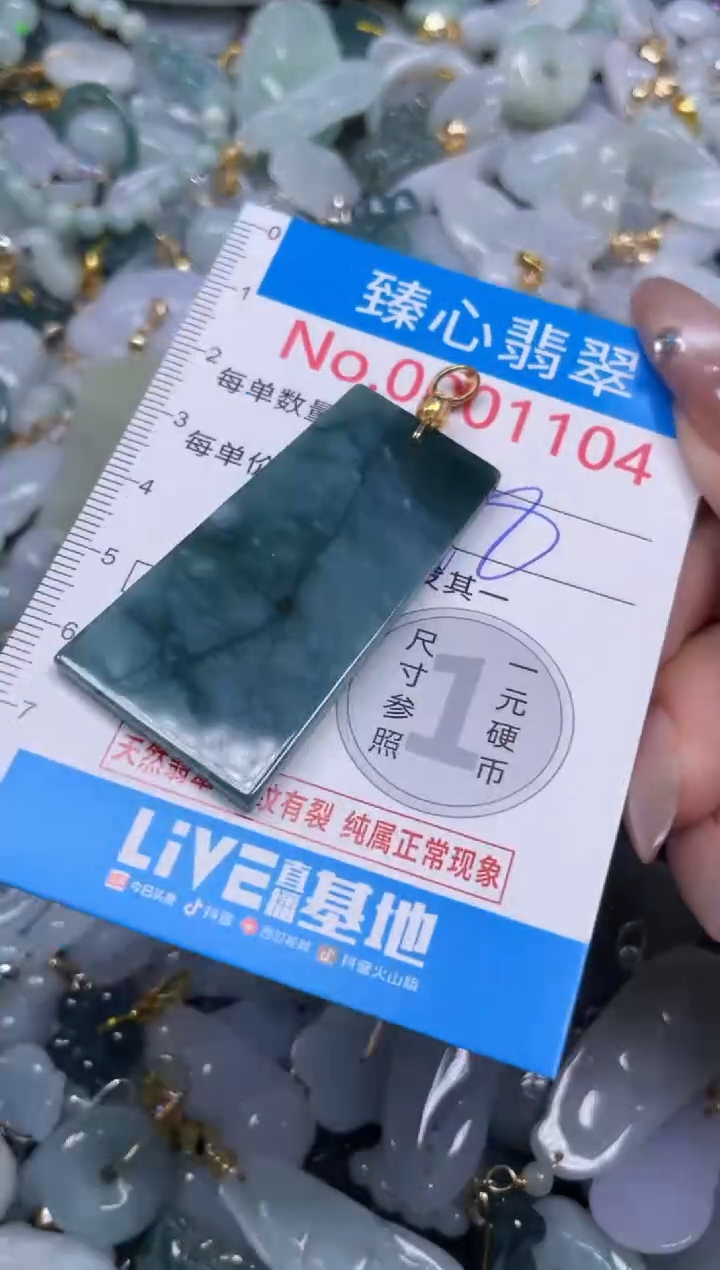 颈饰未镶嵌翡翠1104