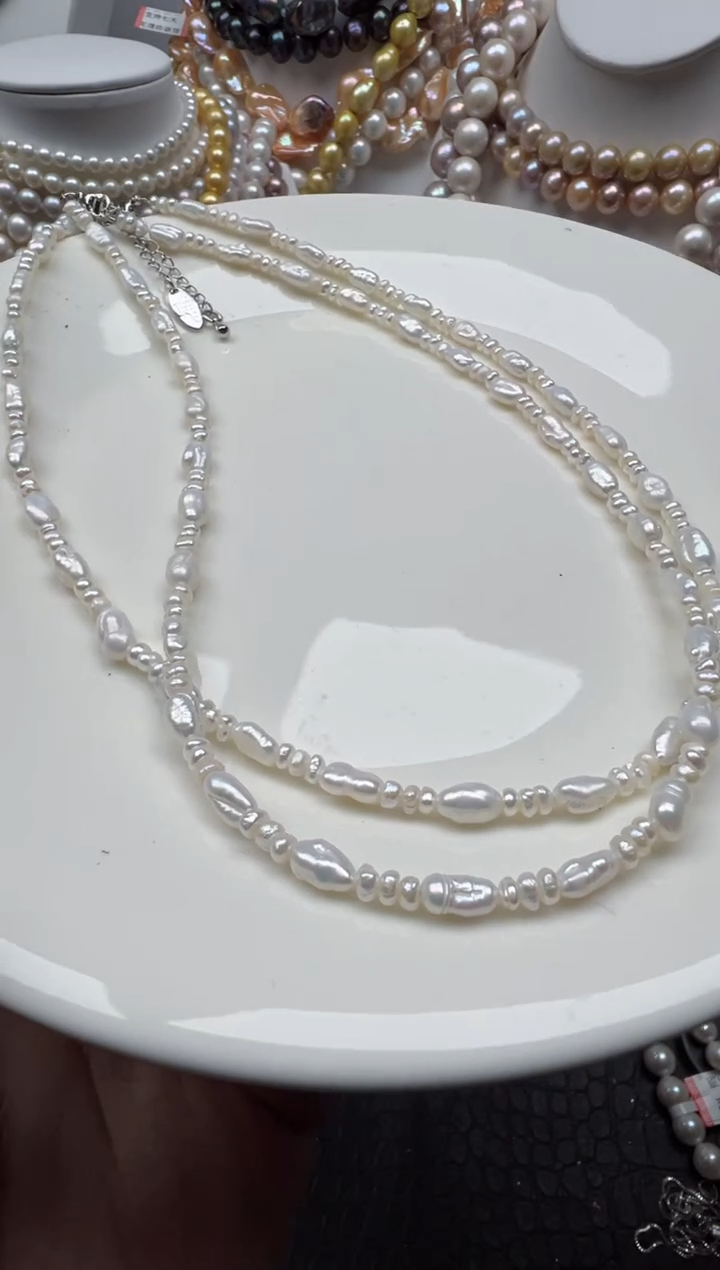 【闪购商品】淡水珍珠颈饰未镶嵌1