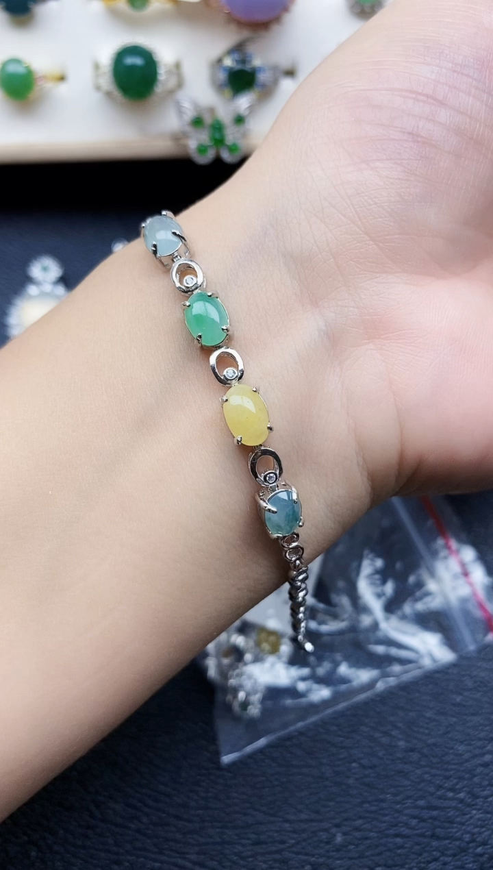 【闪购商品】翡翠戒指银S925镶嵌11111