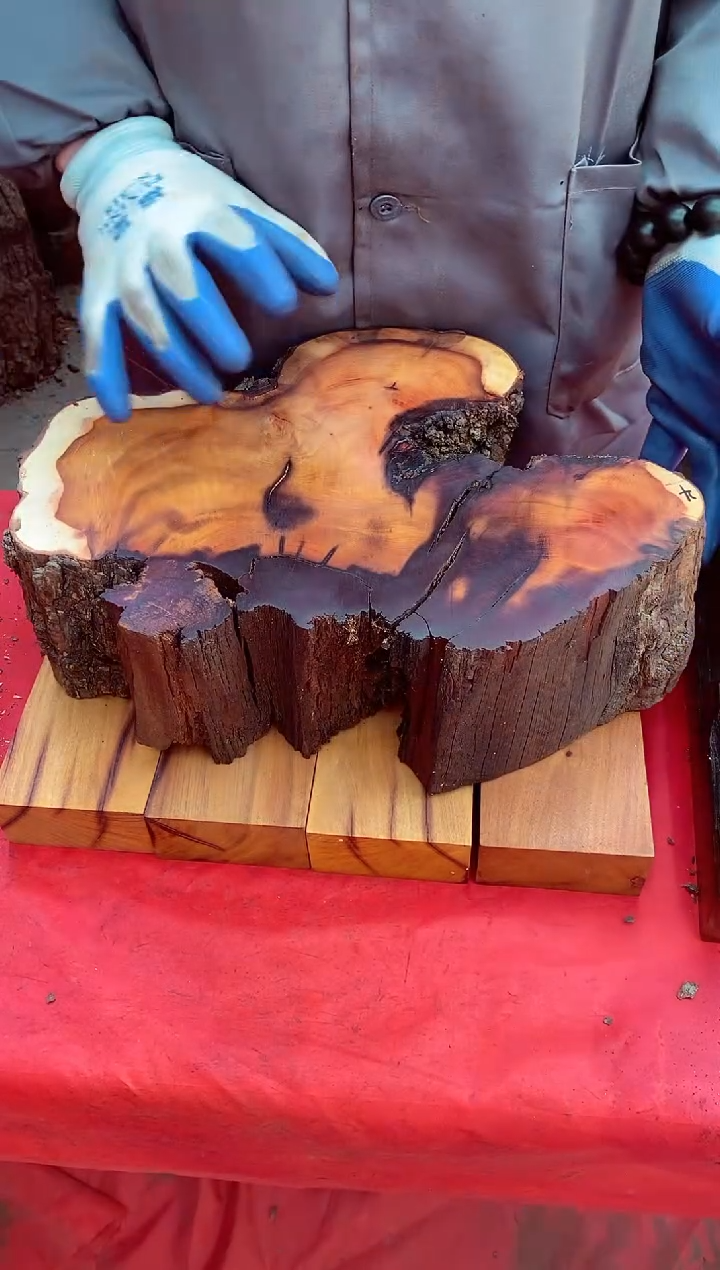 【闪购商品】枣木【4】号原木段，尺寸随行