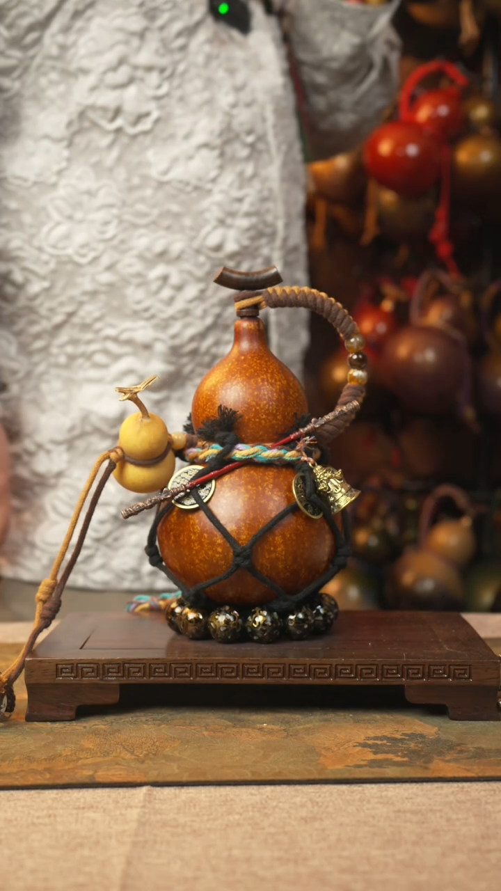 【闪购商品】241大漆葫芦一物一拍记550ml