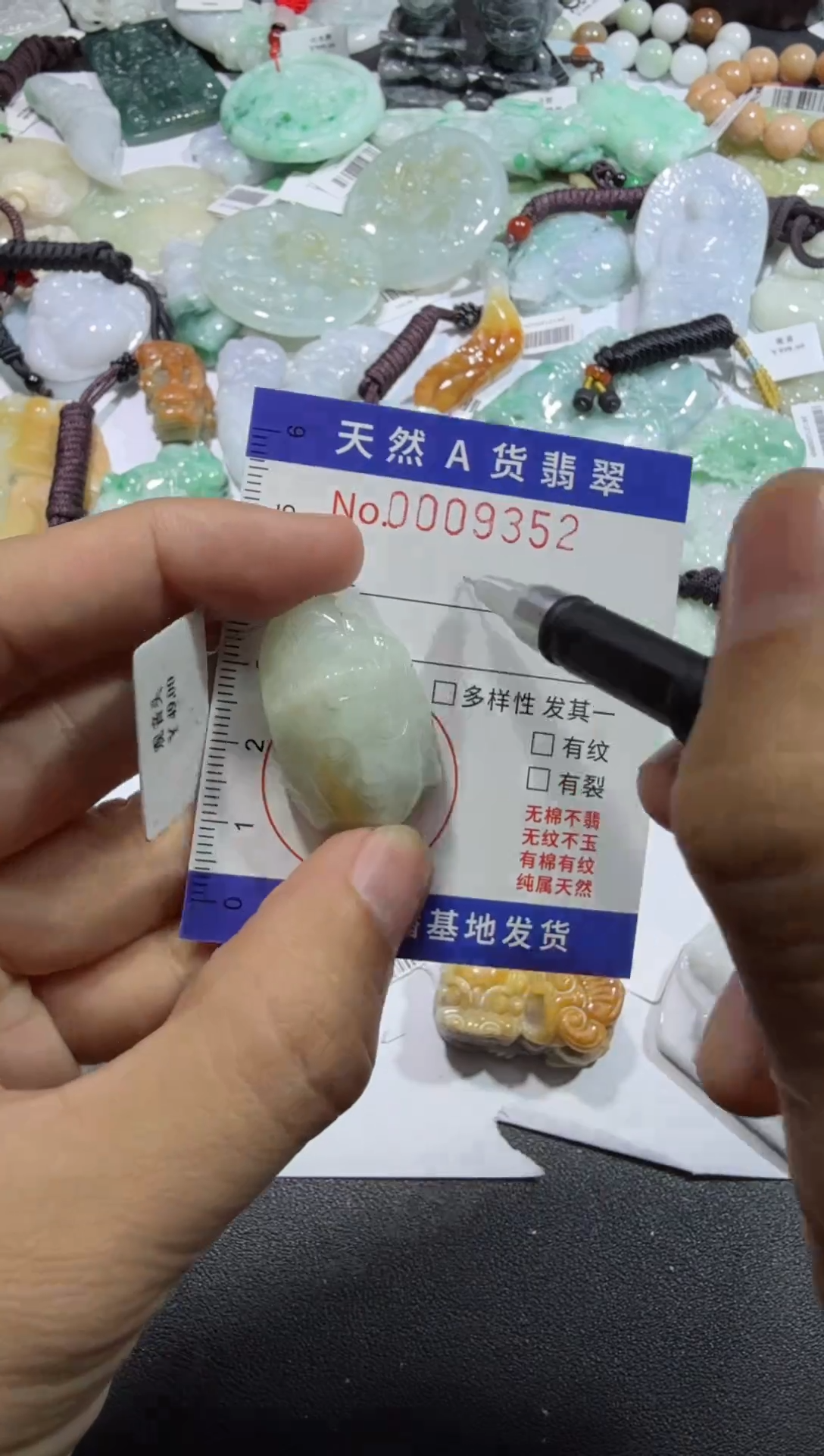 【闪购商品】翡翠颈饰未镶嵌00009352