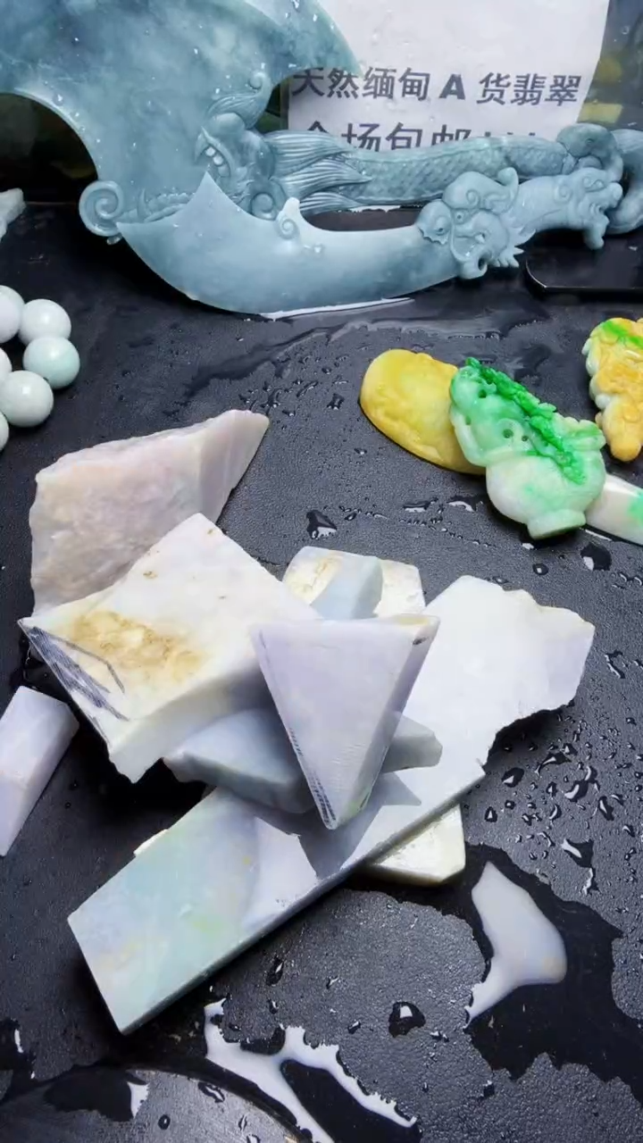 未镶嵌挂件翡翠祈*天然翡翠148