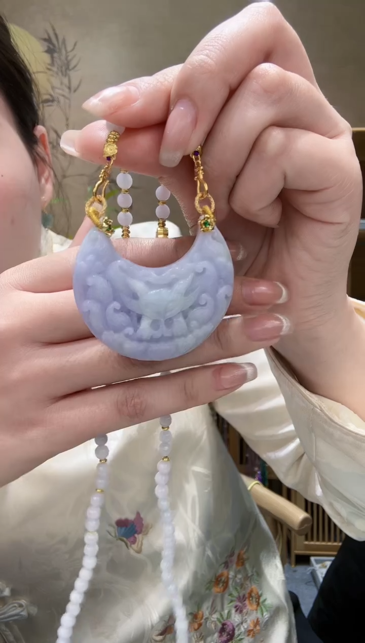 【闪购商品】翡翠颈饰未镶嵌吊坠