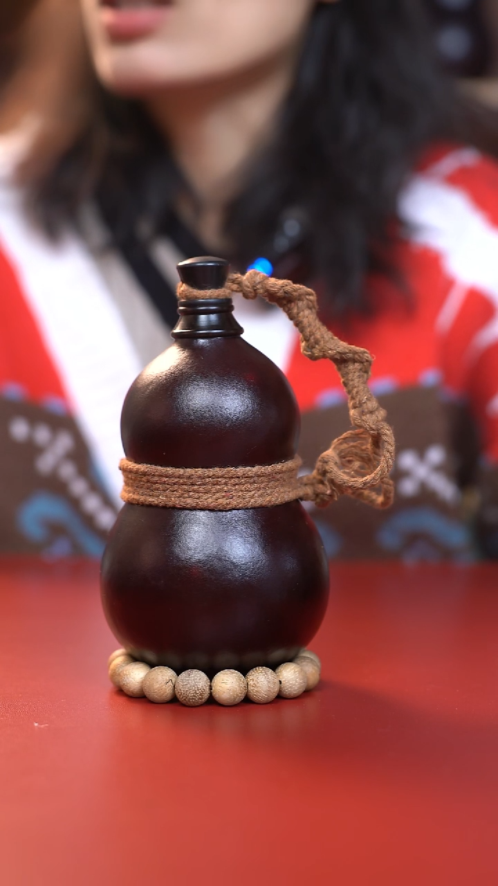 02手工大漆酒葫芦