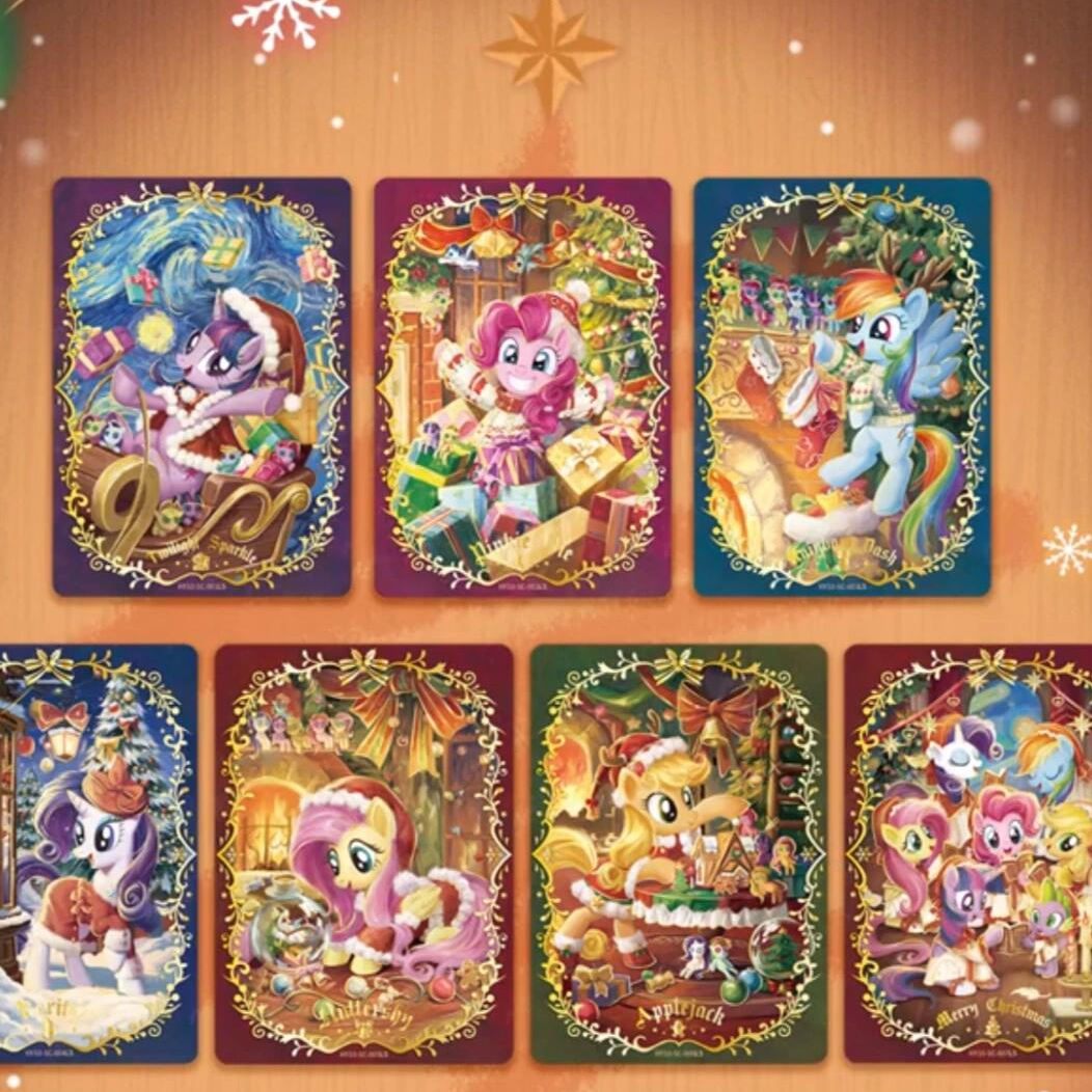 【修马福福】小马宝莉辉月包第十弹收藏卡牌玩法