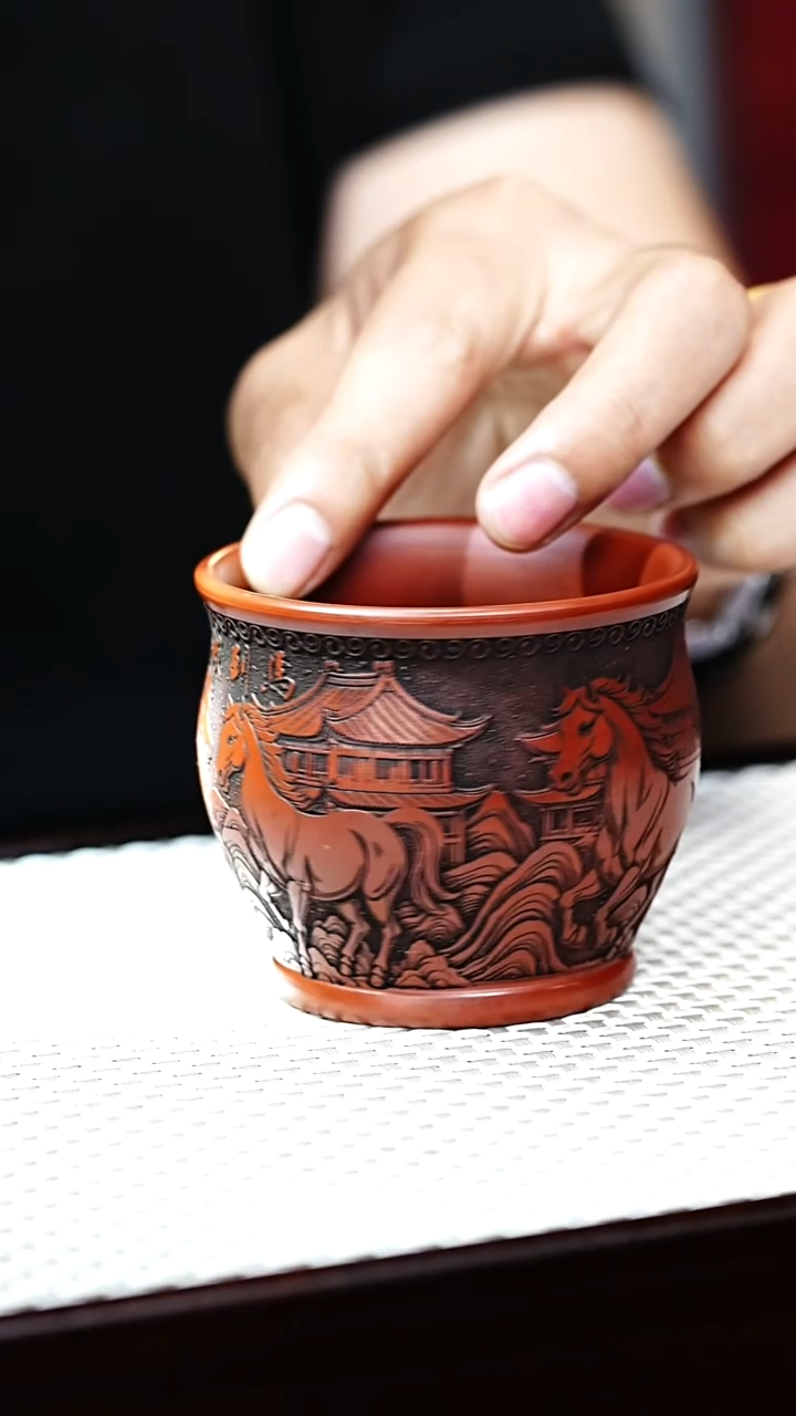 茶杯紫砂宜兴紫砂
