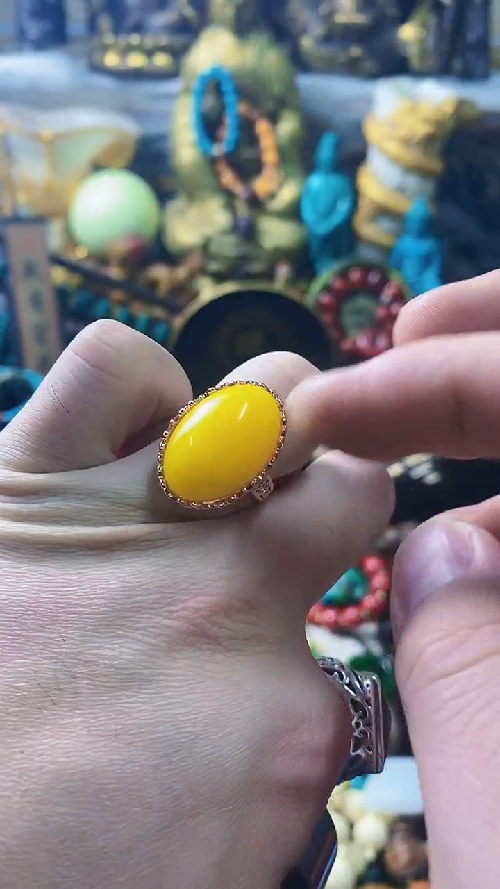 【闪购商品】蜜蜡裸石未镶嵌主播推荐主播推荐