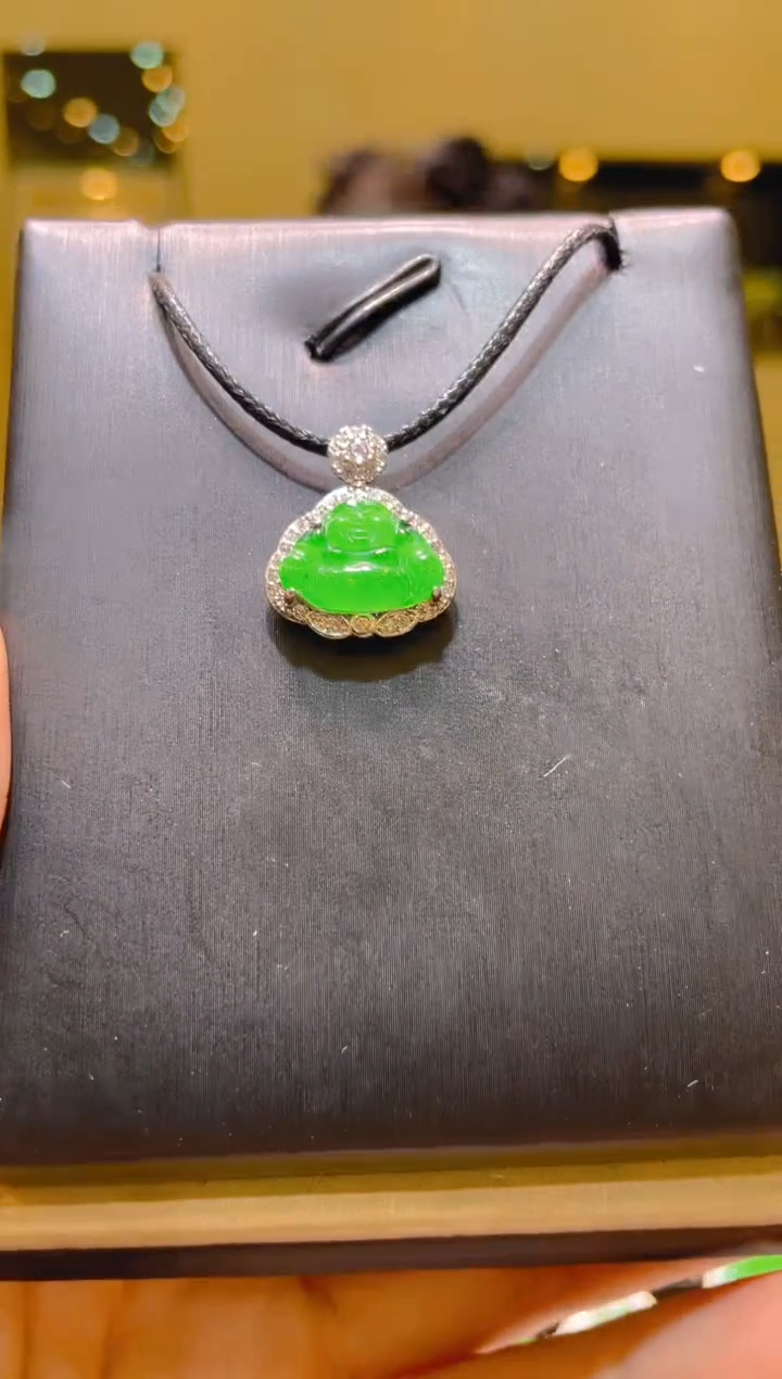 翡翠未镶嵌吊坠(不含链)翡翠A2