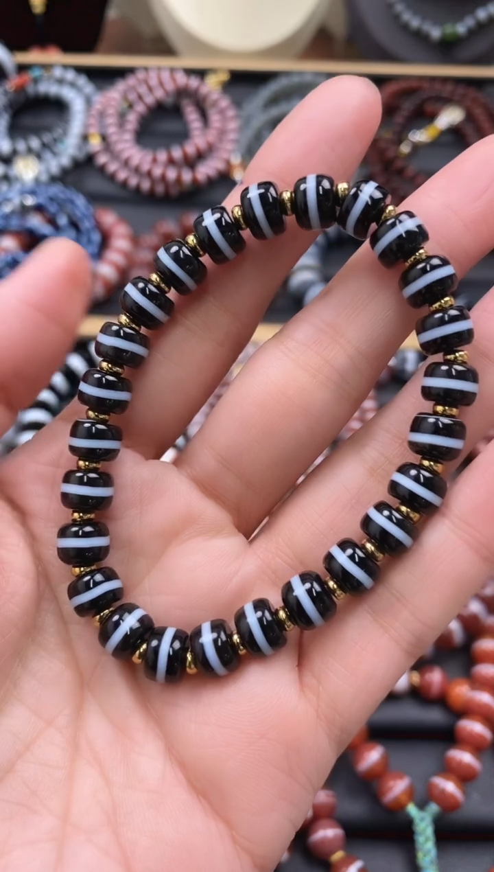 【闪购商品】玛瑙/玉髓手串未镶嵌手串