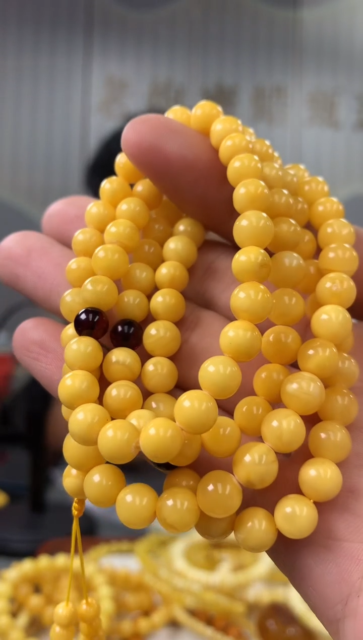 【闪购商品】琥珀裸石未镶嵌链子