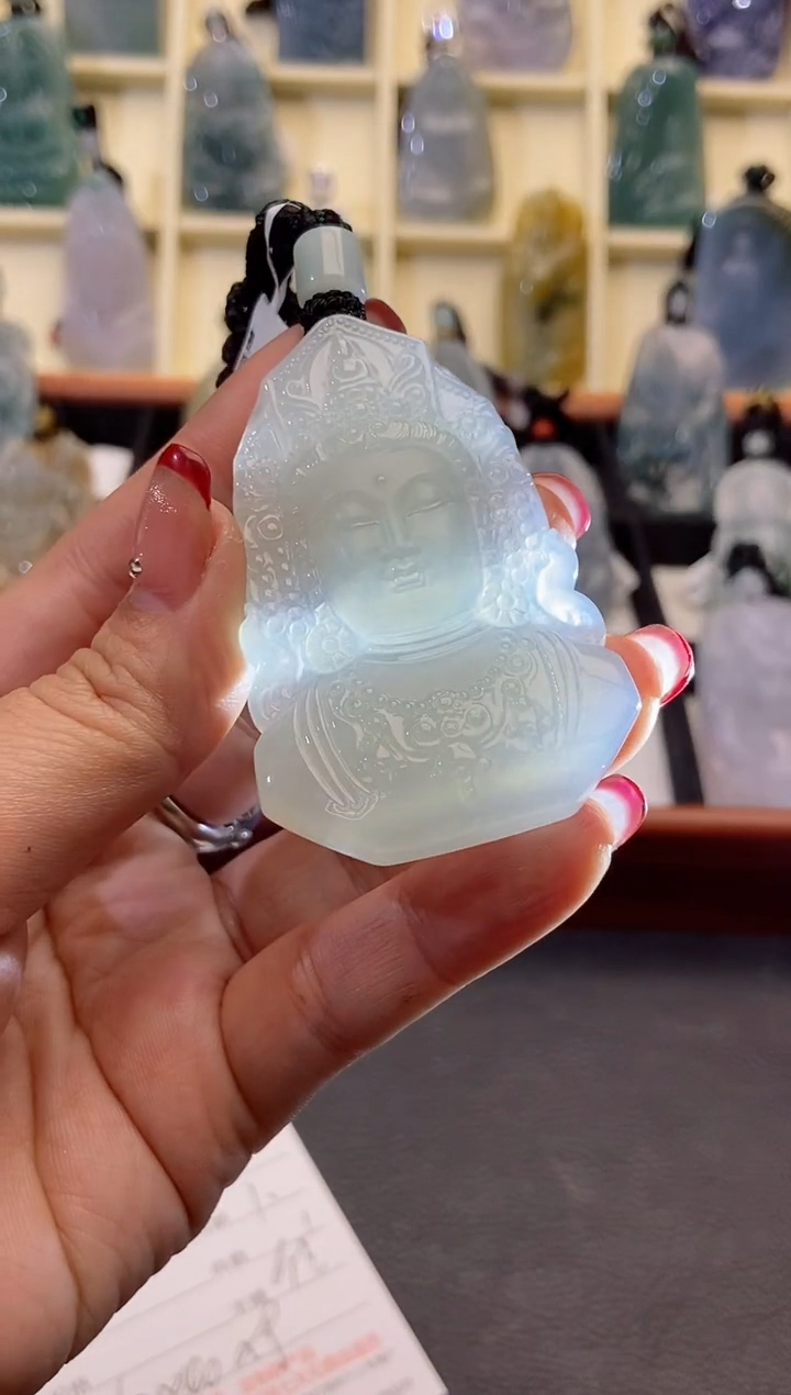 【闪购商品】翡翠颈饰未镶嵌缅甸天然翡翠