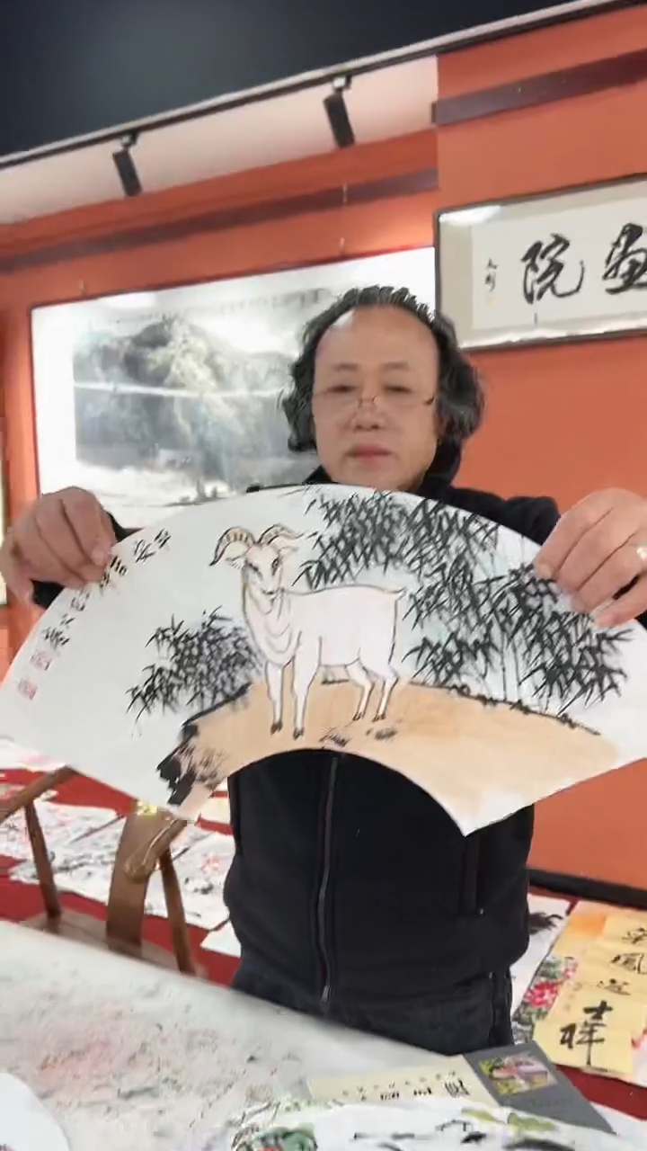 国画李火庆/国画/花鸟