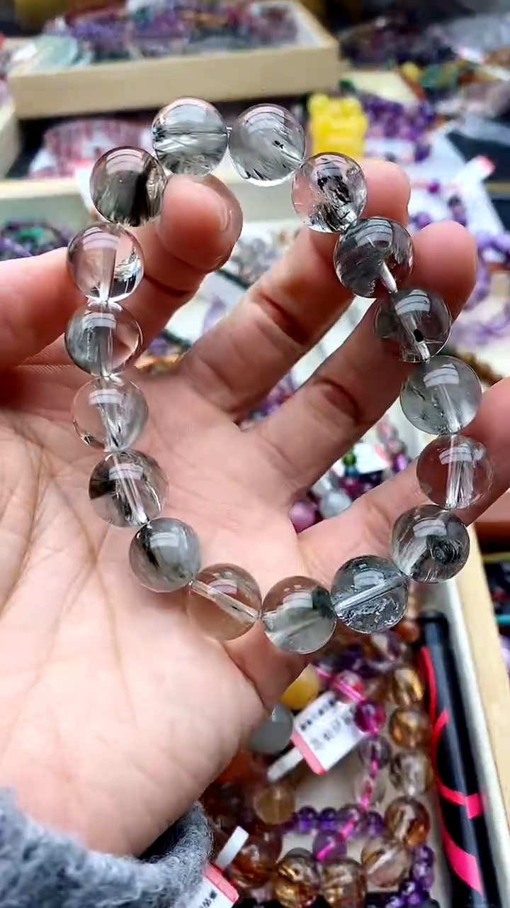 【闪购商品】水晶手链未镶嵌兔毛