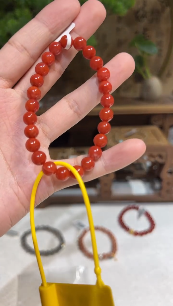 未镶嵌手链南红玛瑙手饰@@