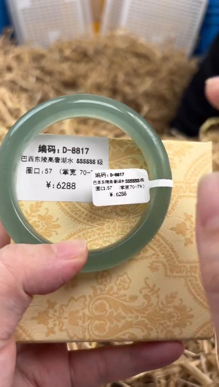 未镶嵌手镯石英质玉D-8817