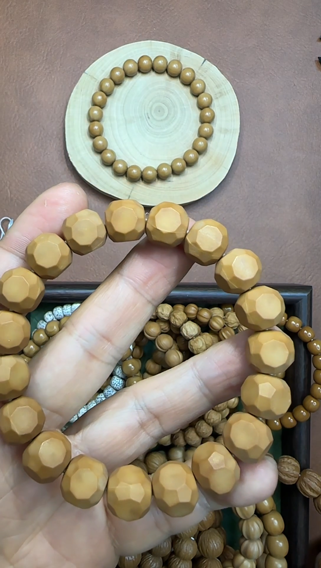 手串猴头核桃S****k福利款大六方手串