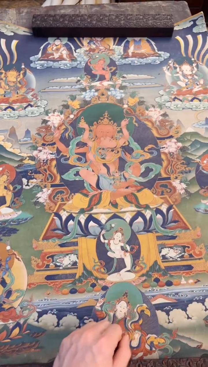 卷轴画刘洋画院老六专属AA118