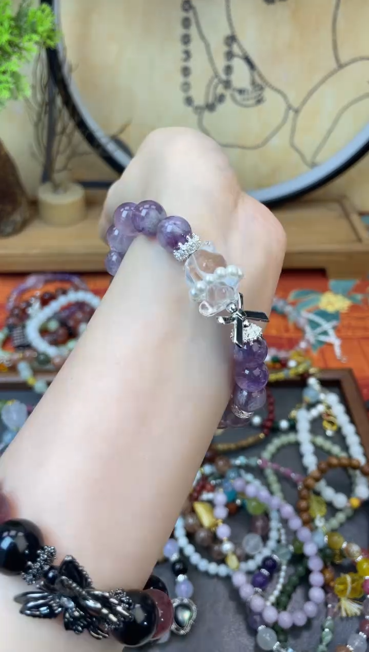 【闪购商品】紫晶手链未镶嵌313手串