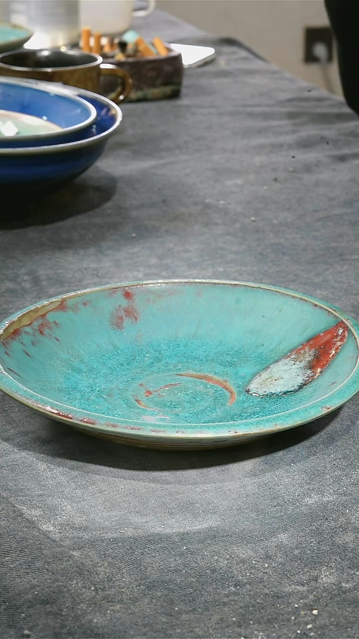 【闪购商品】碗浪鬼家釉绘柴烧