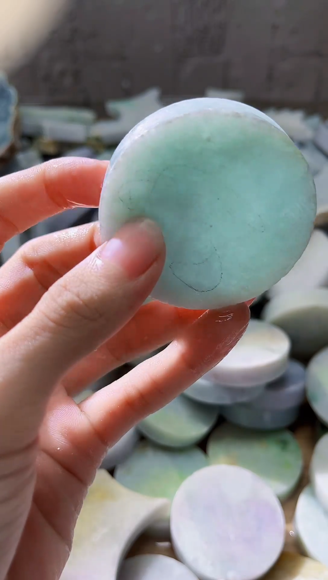 裸石翡翠翡翠a货正品玉石南陈960