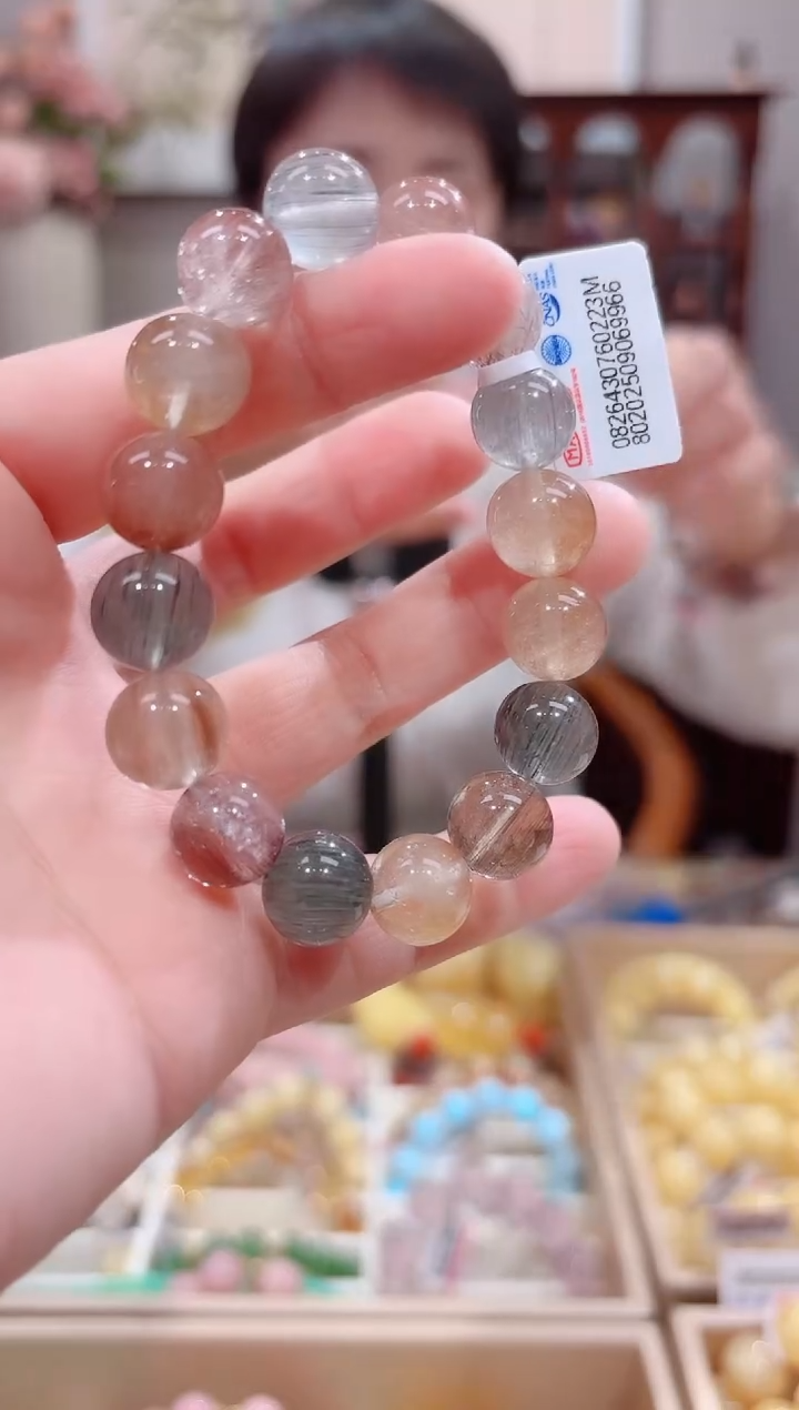 【闪购商品】水晶手串未镶嵌设计款珠串11+