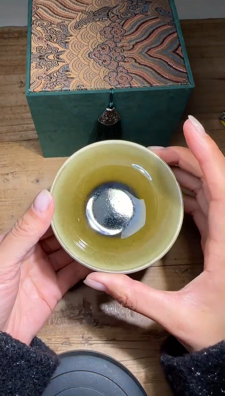 【闪购商品】茶盏陈叶琦精品建盏分132