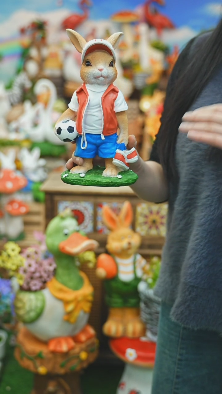 【闪购商品】树脂花园庭院摆件&00&