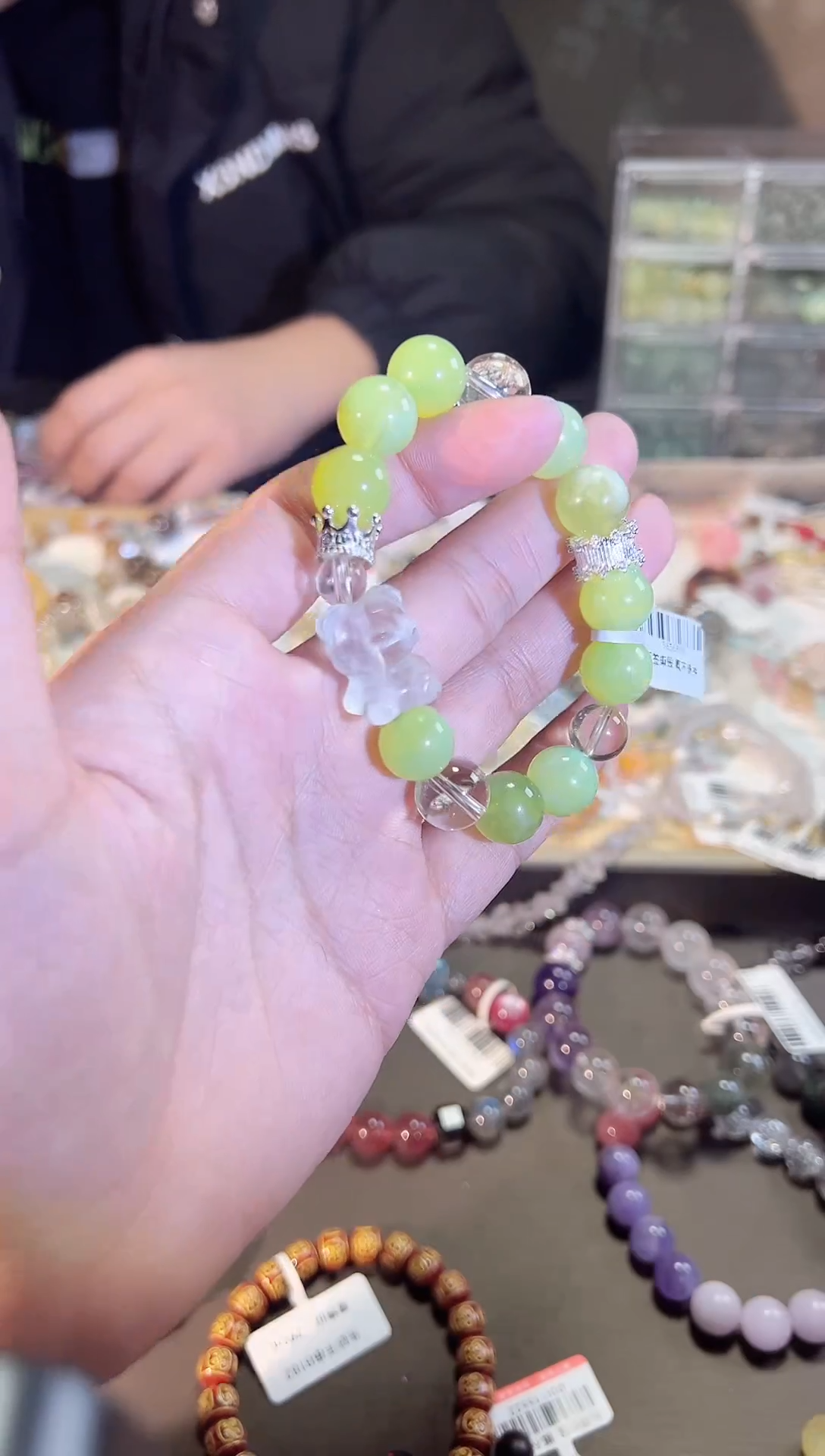 【闪购商品】水晶手链未镶嵌Z100手串