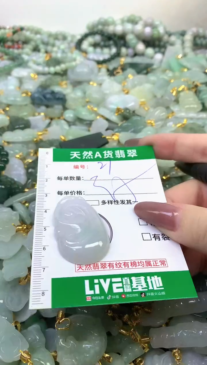 颈饰未镶嵌翡翠纯天然缅甸A货翡翠