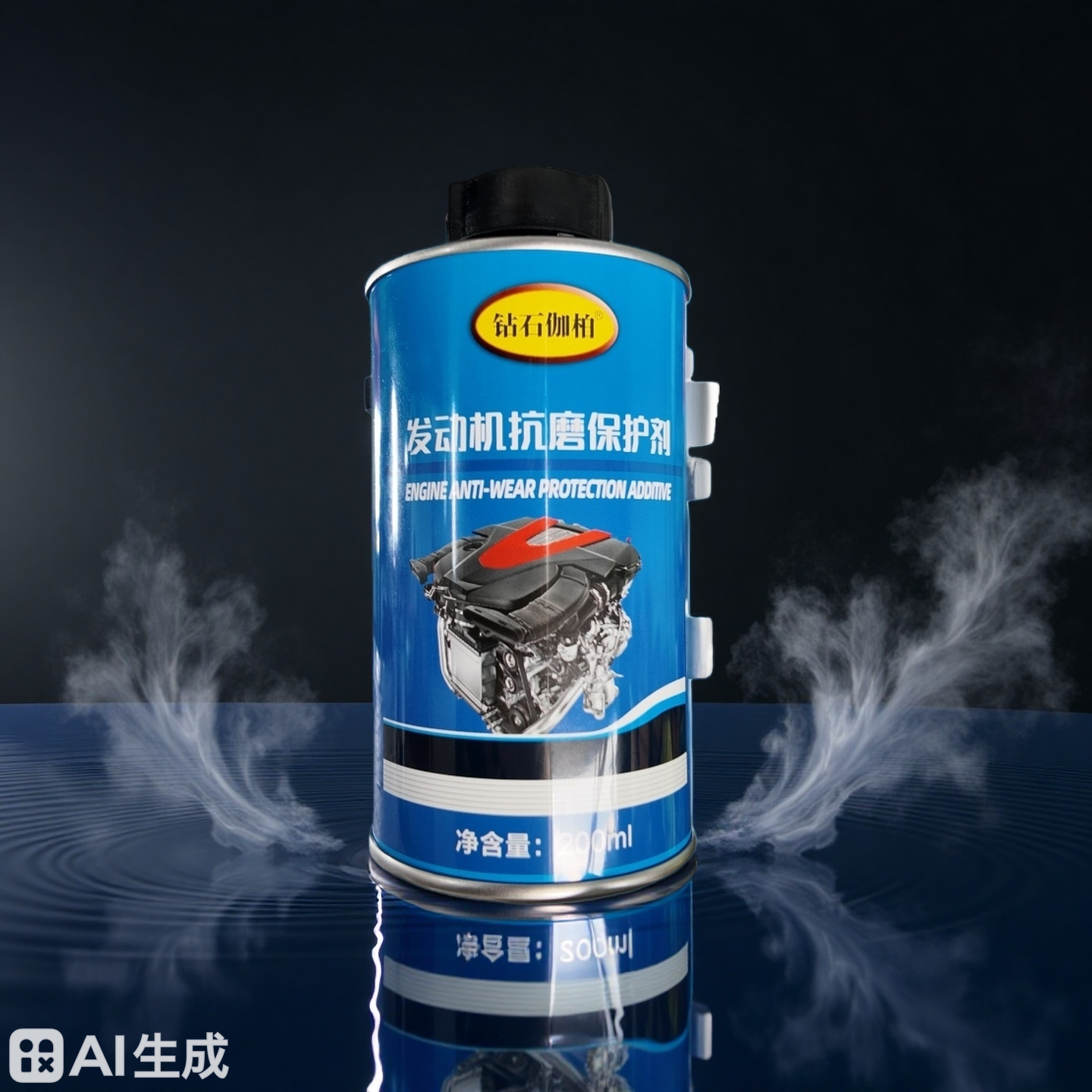 1瓶【柴汽通用】发动机抗磨保护剂粗罐