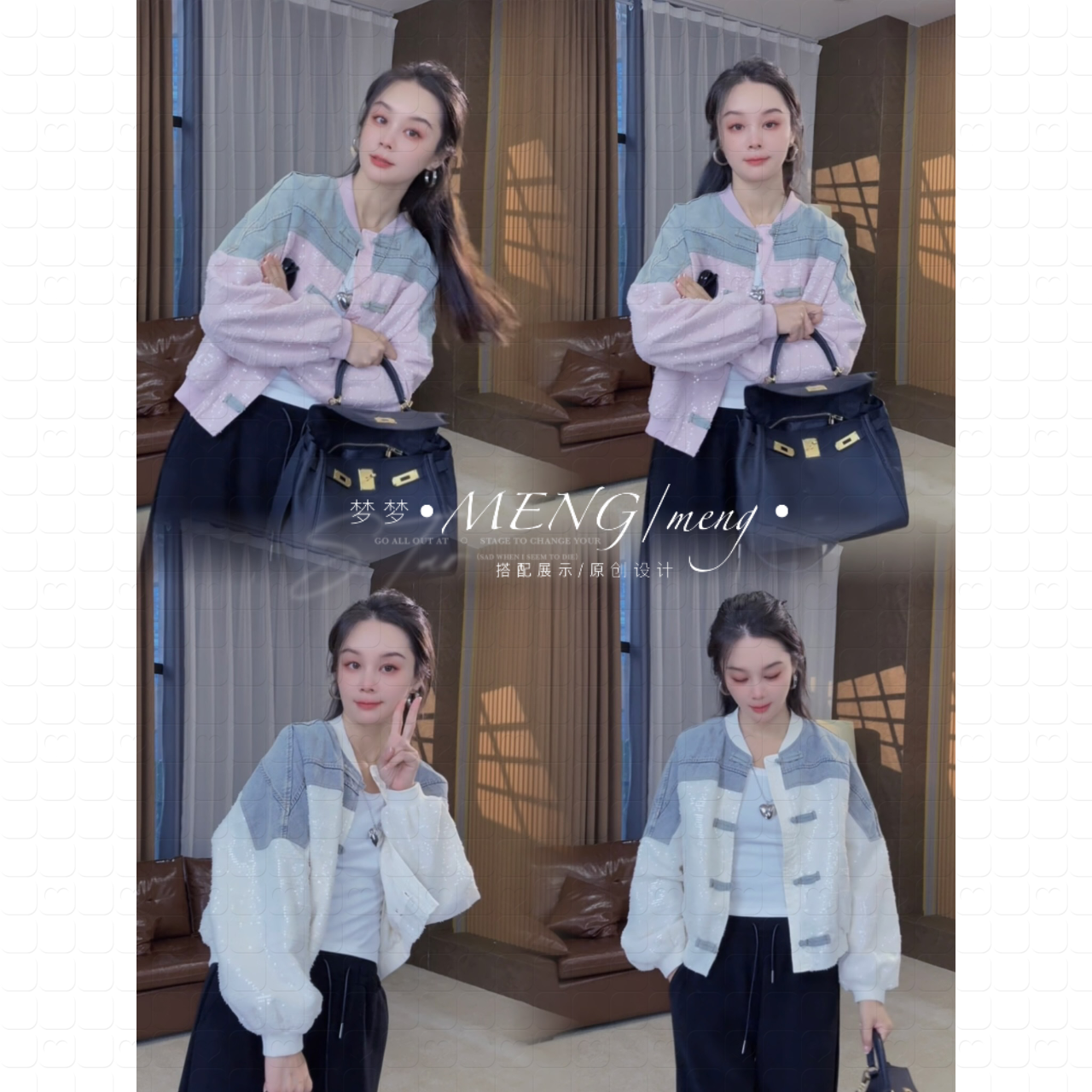 MENG/meng || 流年 || 现货-新中式设计轻薄外套*3066