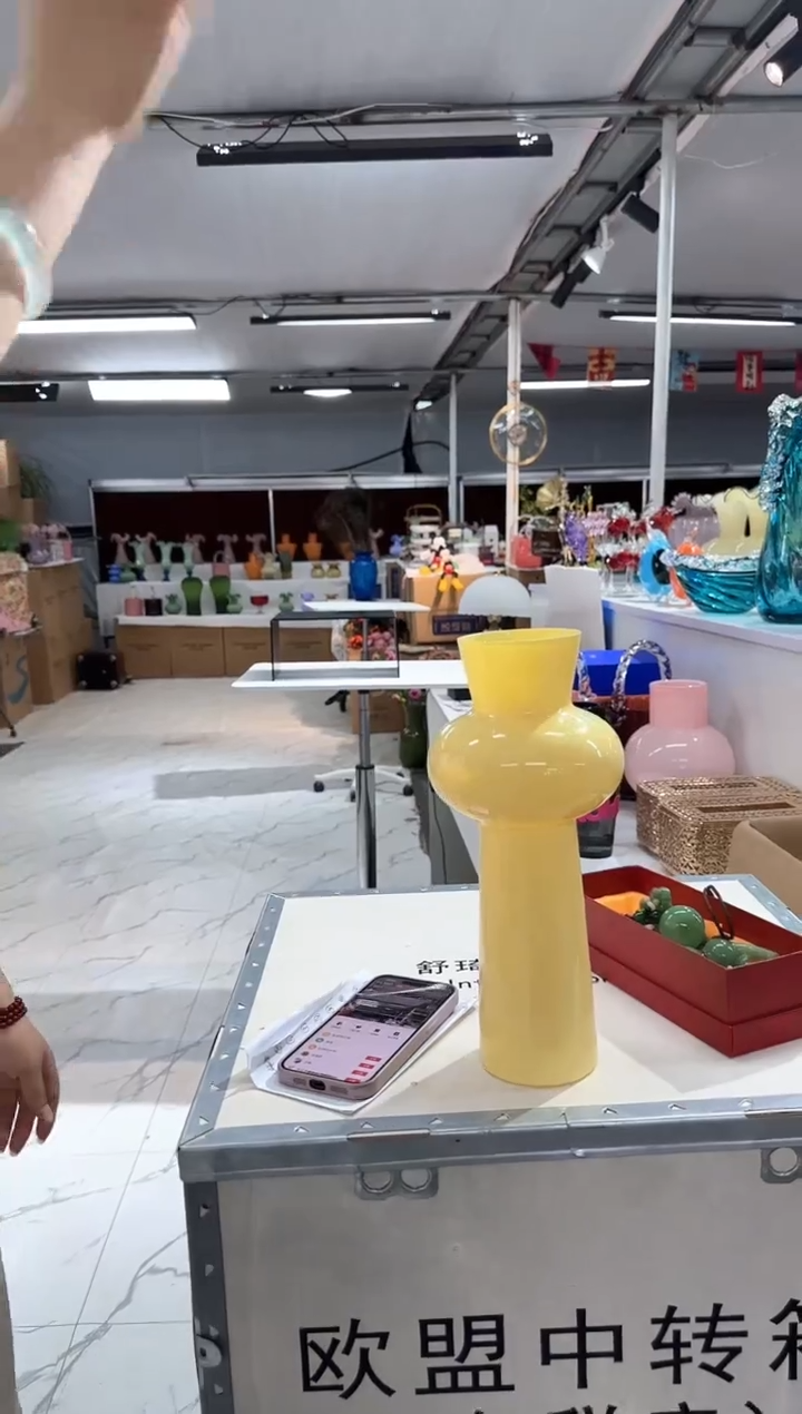 琉璃手工艺品花瓶花器R-13