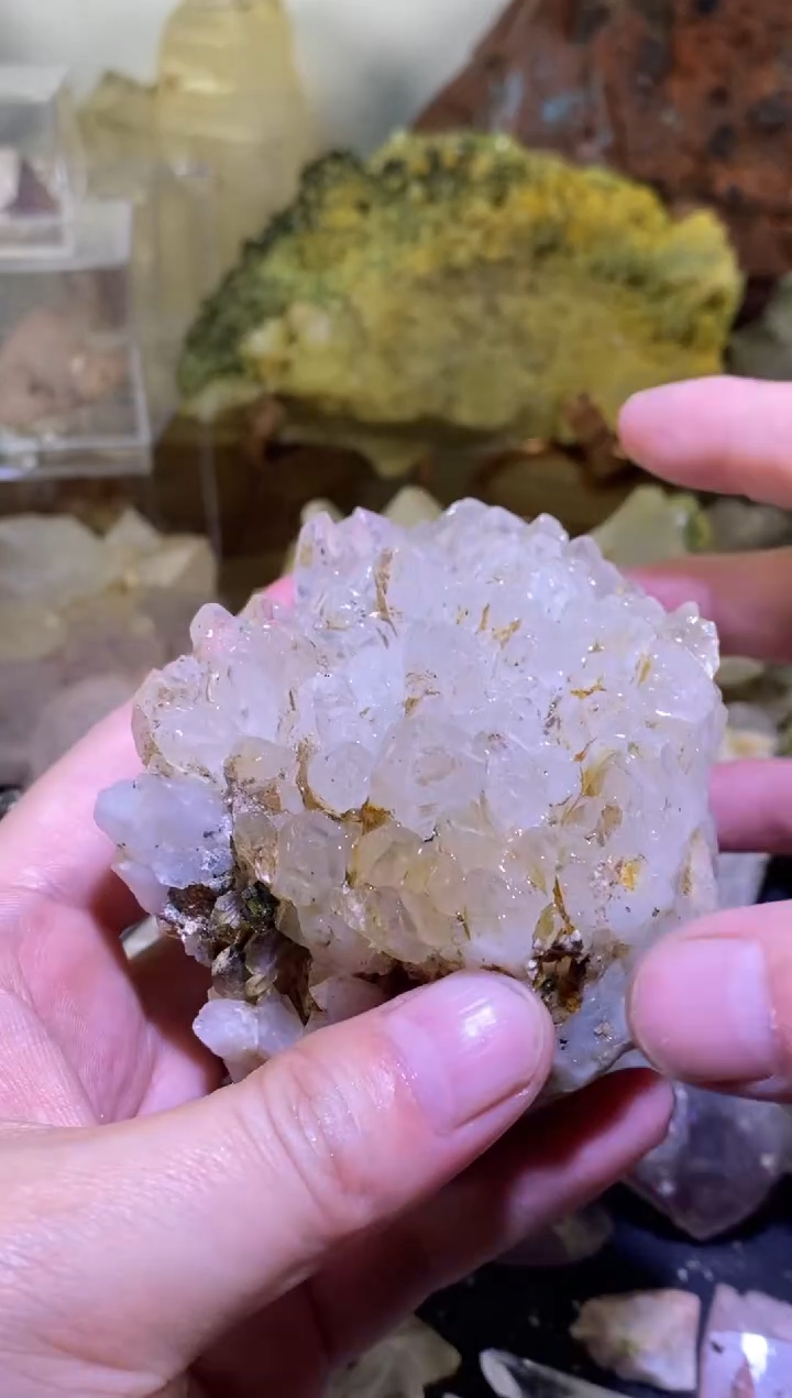 未镶嵌珠宝半成品水晶32号293g四川超七花园水晶