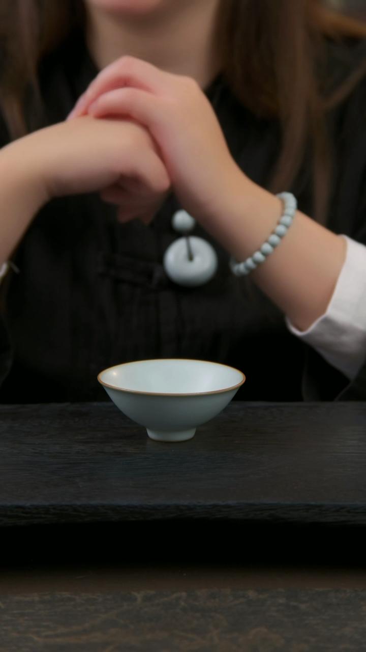 【闪购商品】杯儒雅杯1汝窑主人杯