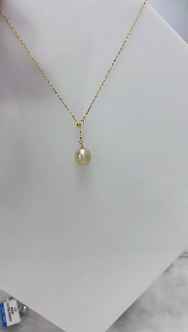 【闪购商品】海水珍珠DA银S925镶嵌Y链 J200