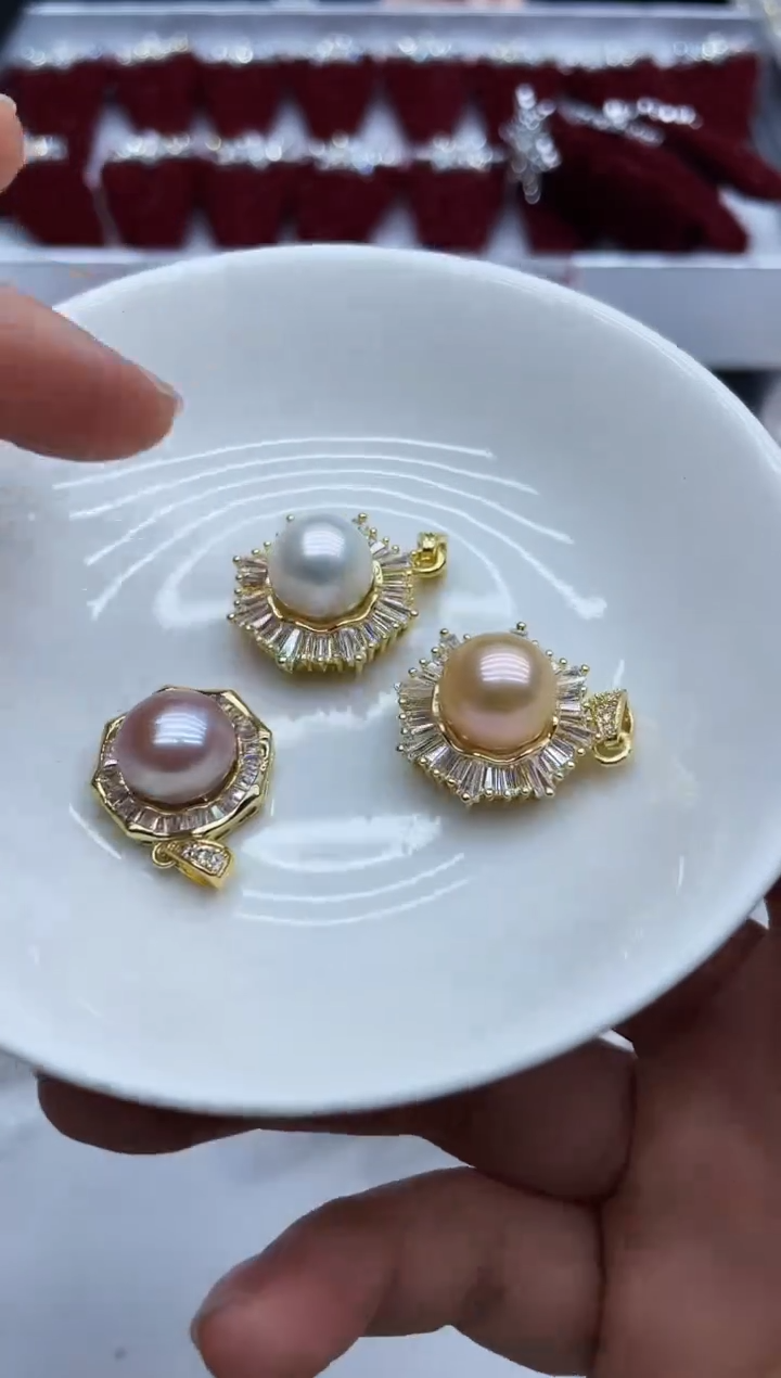 吊坠(不含链)未镶嵌淡水珍珠多样性发其一