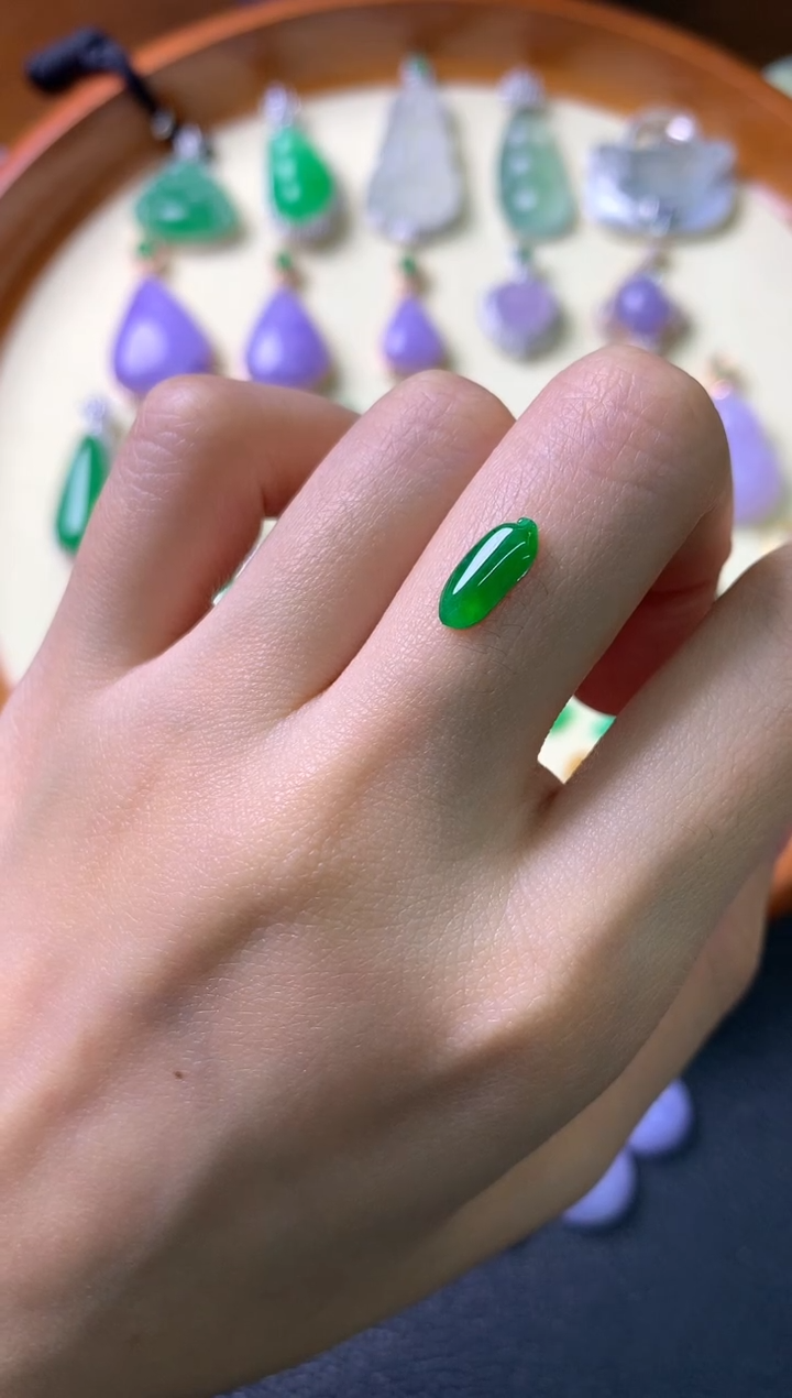 【闪购商品】定制翡翠未镶嵌裸石（镶嵌定制）