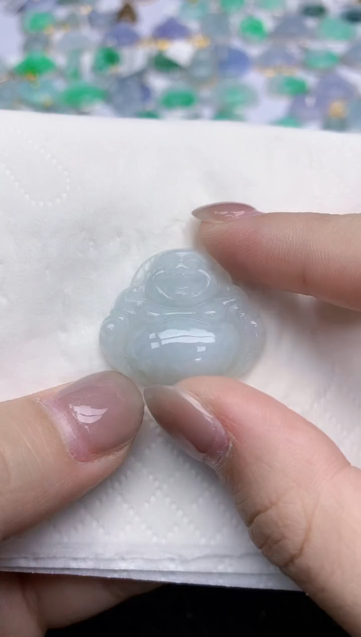 【闪购商品】翡翠颈饰未镶嵌天然翡翠A货